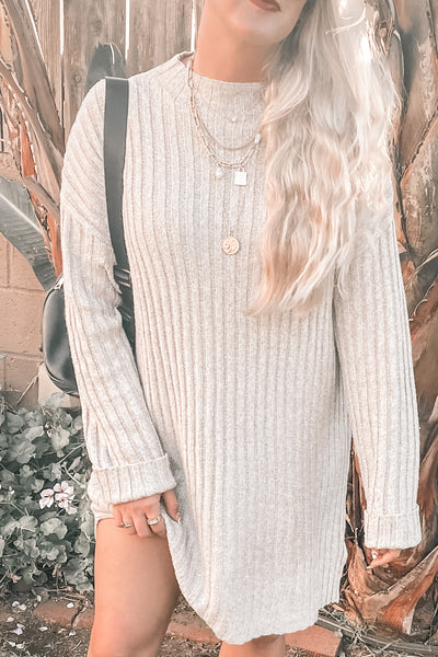 Out and About Sweater Dress