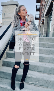 How To Wear a Blazer Jacket