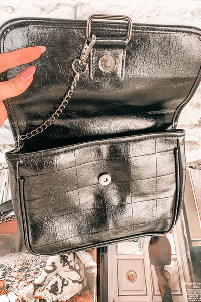 Never Chain-ge Faux Leather Bag