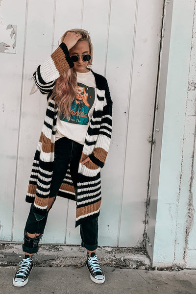 You Got This Striped Cardigan *RESTOCKED*