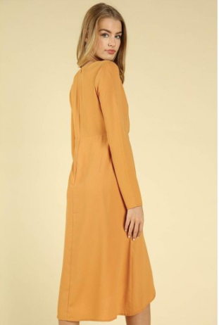 Saturday in the Park Mustard Dress