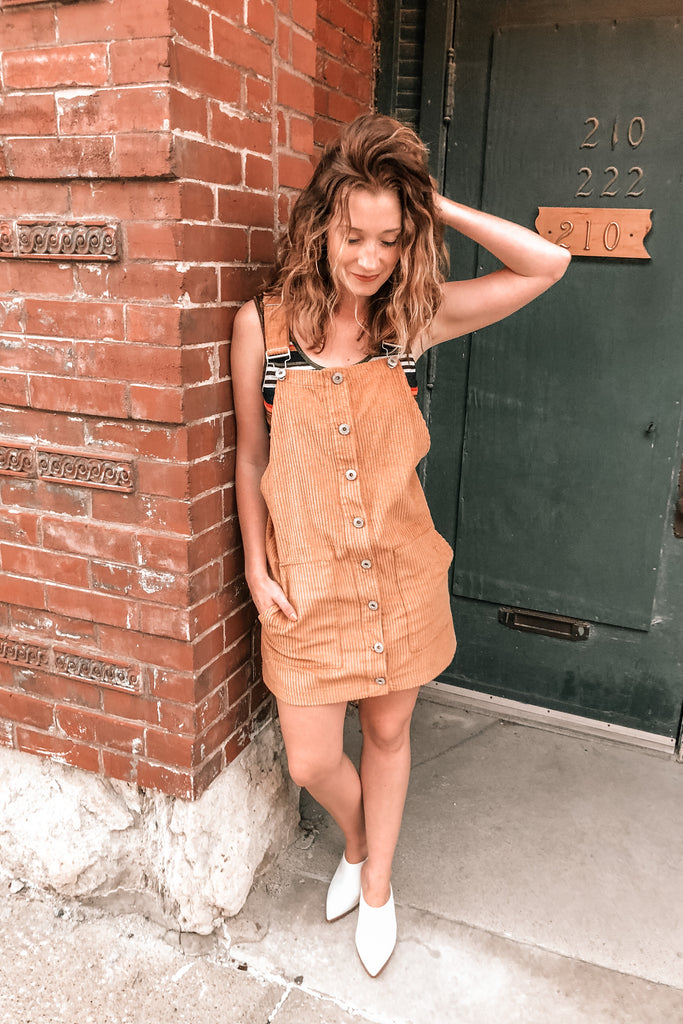 Wren Corduroy Overall Dress Wren Corduroy Overall Dress