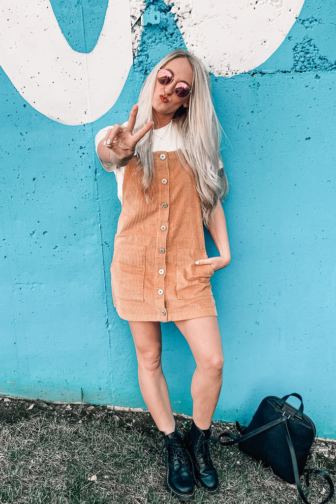 Wren Corduroy Overall Dress Wren Corduroy Overall Dress