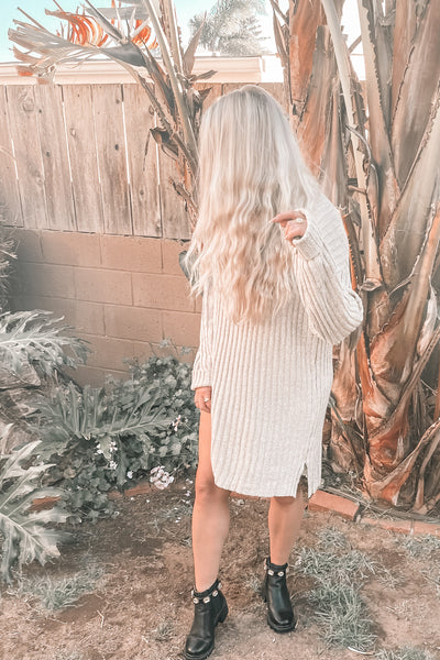 Out and About Sweater Dress