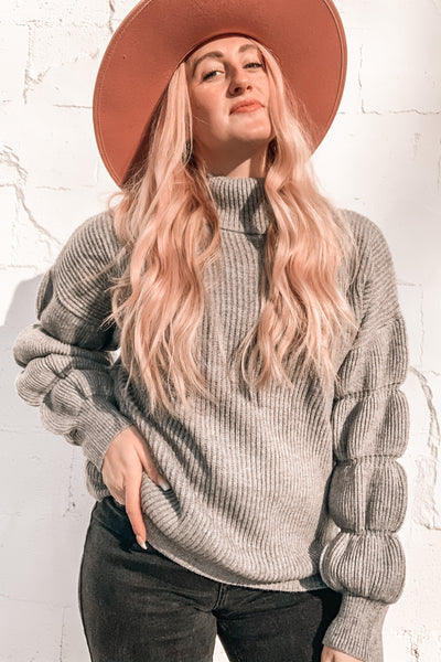 Tribeca Bubble Sleeve Sweater